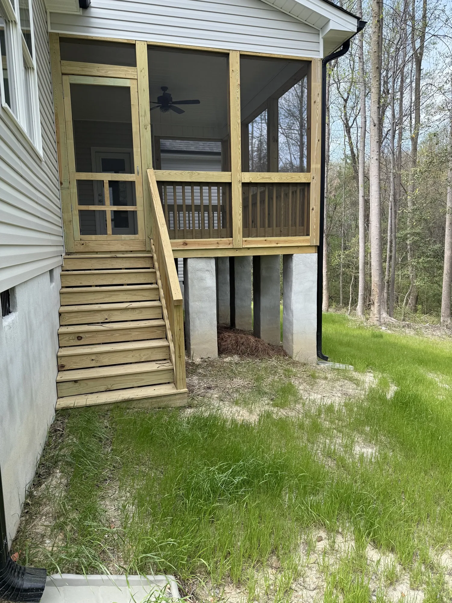 Rear Screened Porch